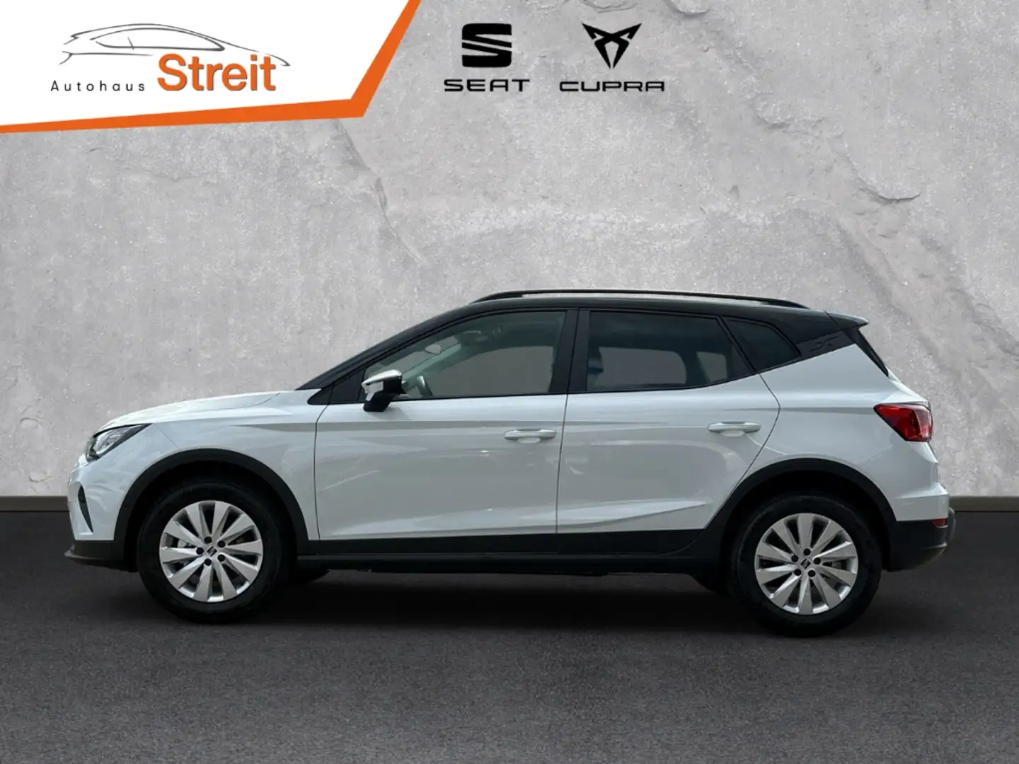 SEAT Arona 1.0 TSI Road Edition 85 KW (116 PS) 7-GANG DSG Nav Weiß - 2