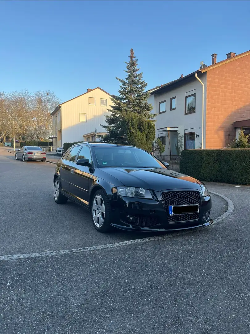 Audi A3 2.0 FSI Automatik Tüv neu Schwarz - 1