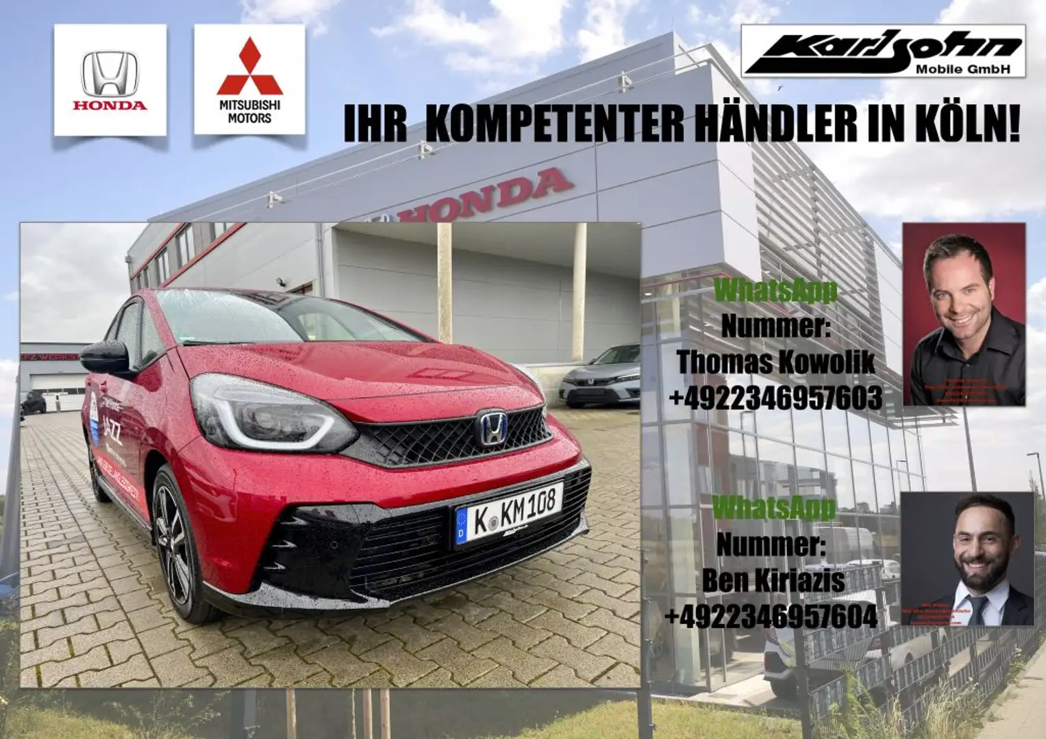 Honda Jazz e:HEV 1.5 i-MMD Hybrid Advance Sport Rot - 1