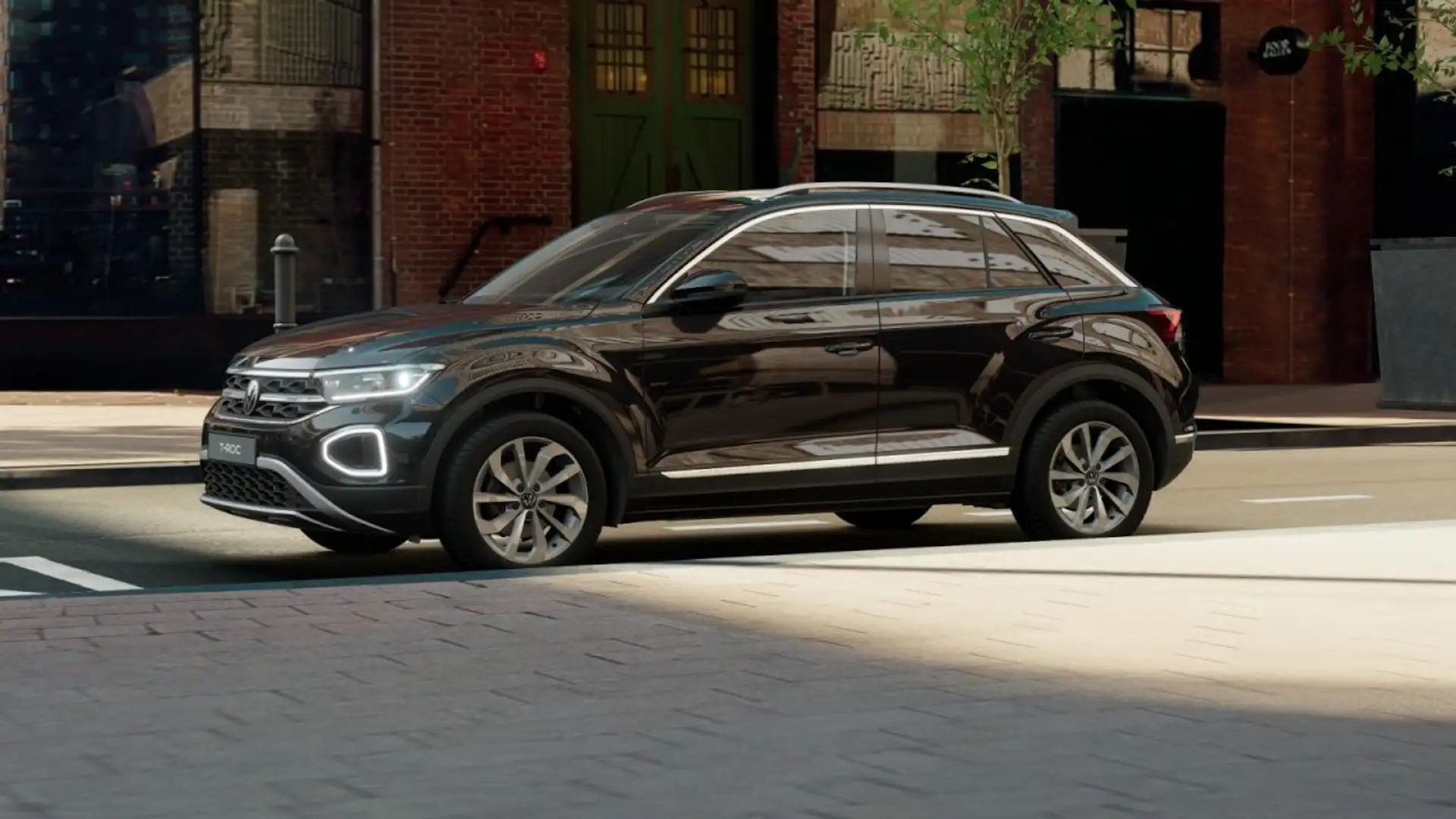 Volkswagen T-Roc Style 1.0 TSI SITZHZ+ACC+PDC+RFK+CARPLAY Klima Schwarz - 2