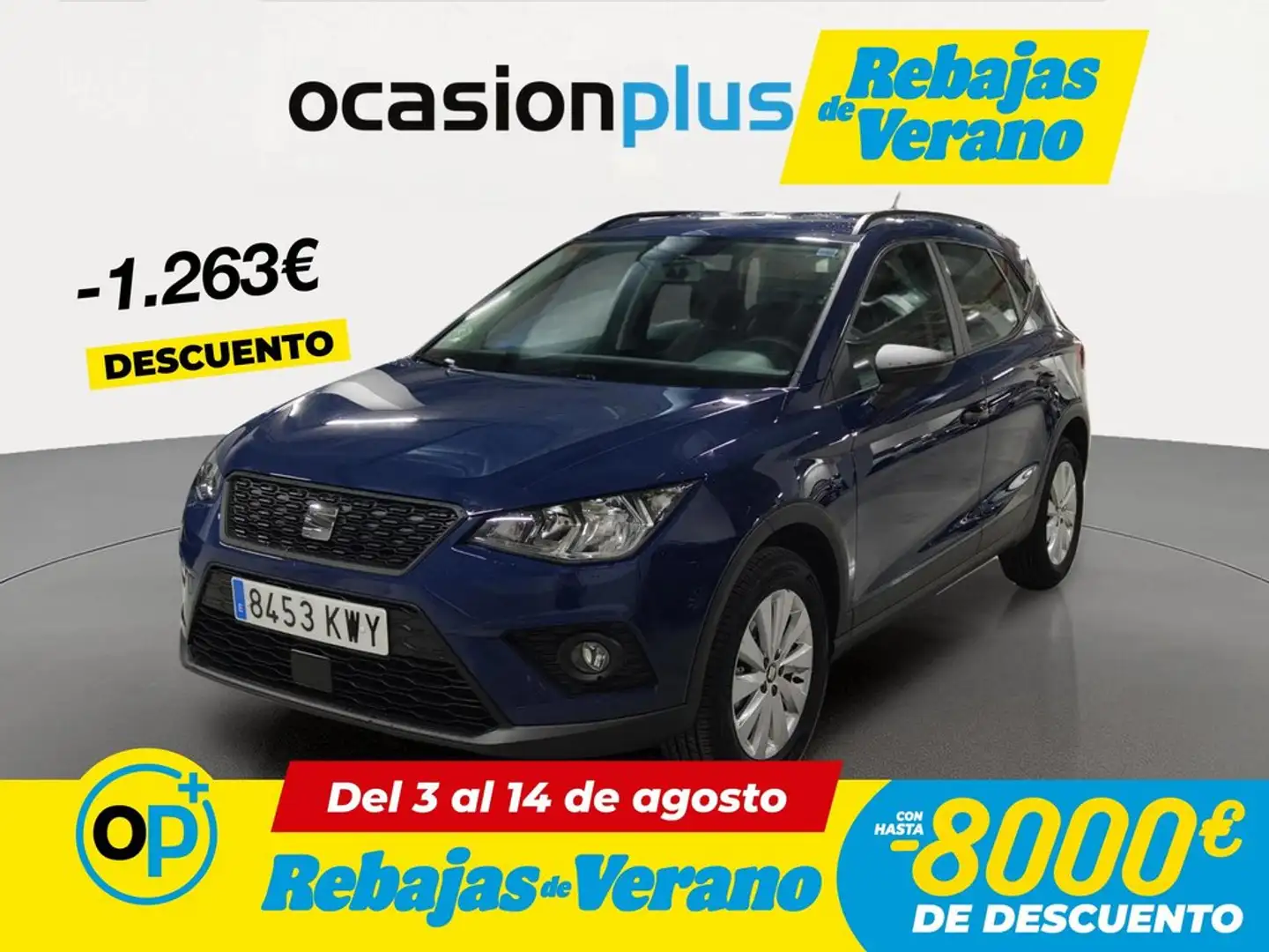 SEAT Arona 1.0 TSI Ecomotive S&S Reference 95 Azul - 1
