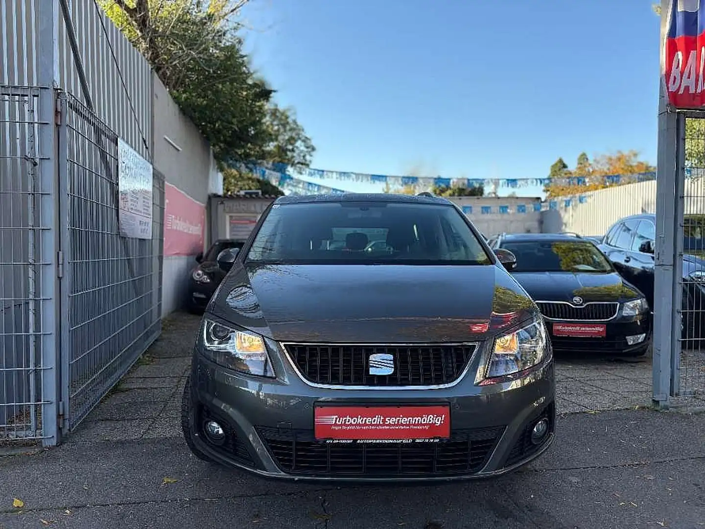 SEAT Alhambra Style 2,0 TDI CR DPF* 7-Sitzer*SEHR GEPFLEGT*NE... Gris - 2