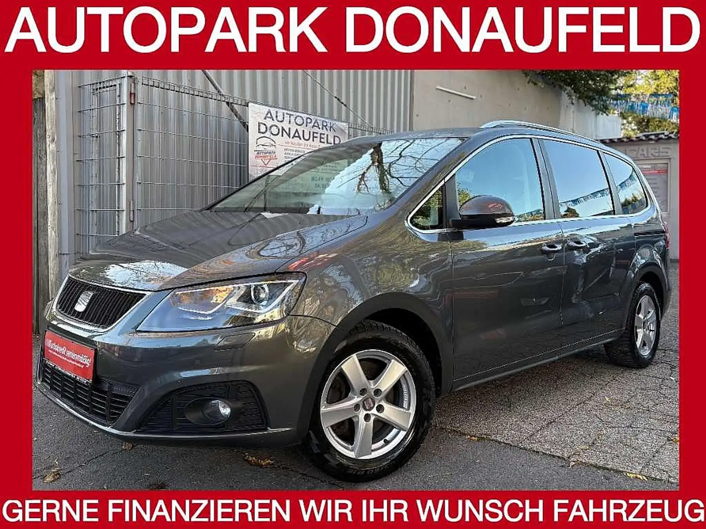 SEAT Alhambra Style 2,0 TDI CR DPF* 7-Sitzer*SEHR GEPFLEGT*NE... Gris - 1