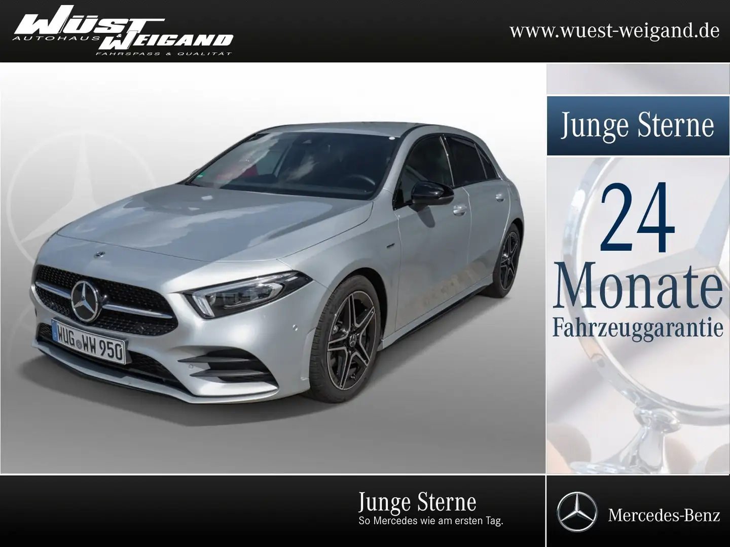 Mercedes-Benz A 180 AMG Edition 2021 Night+Multibeam+MBUX+Kame Silber - 1