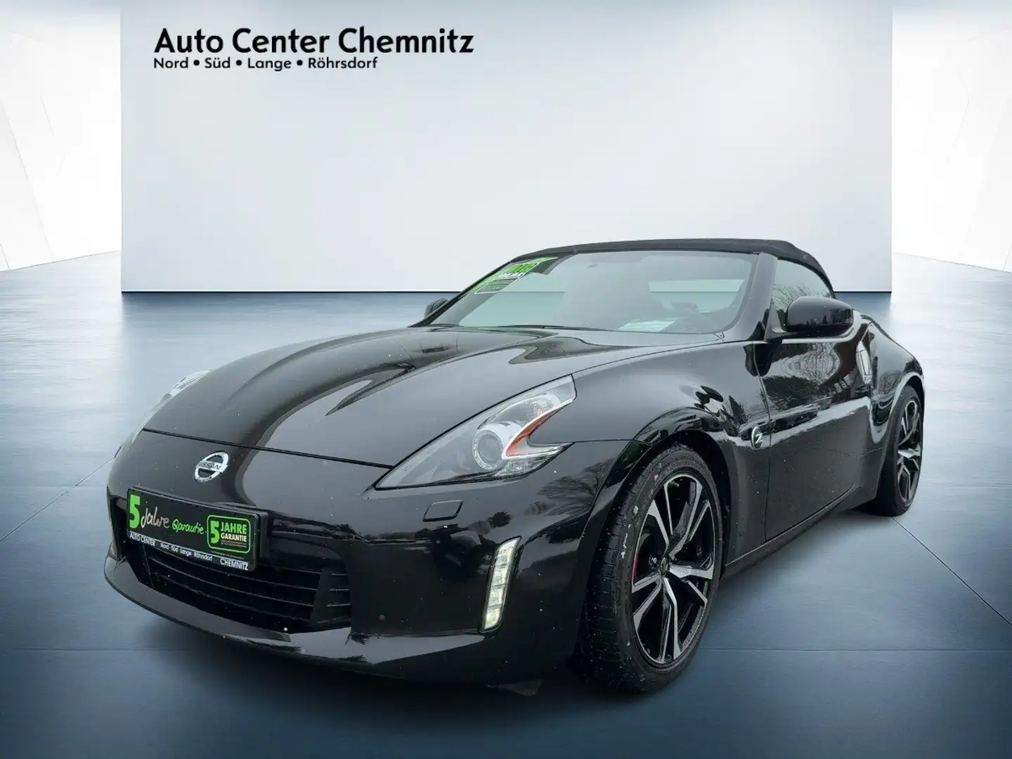 Nissan 370Z AT7 Roadster Pack BiXenon/Navi/Teilleder/Kam Negro - 2