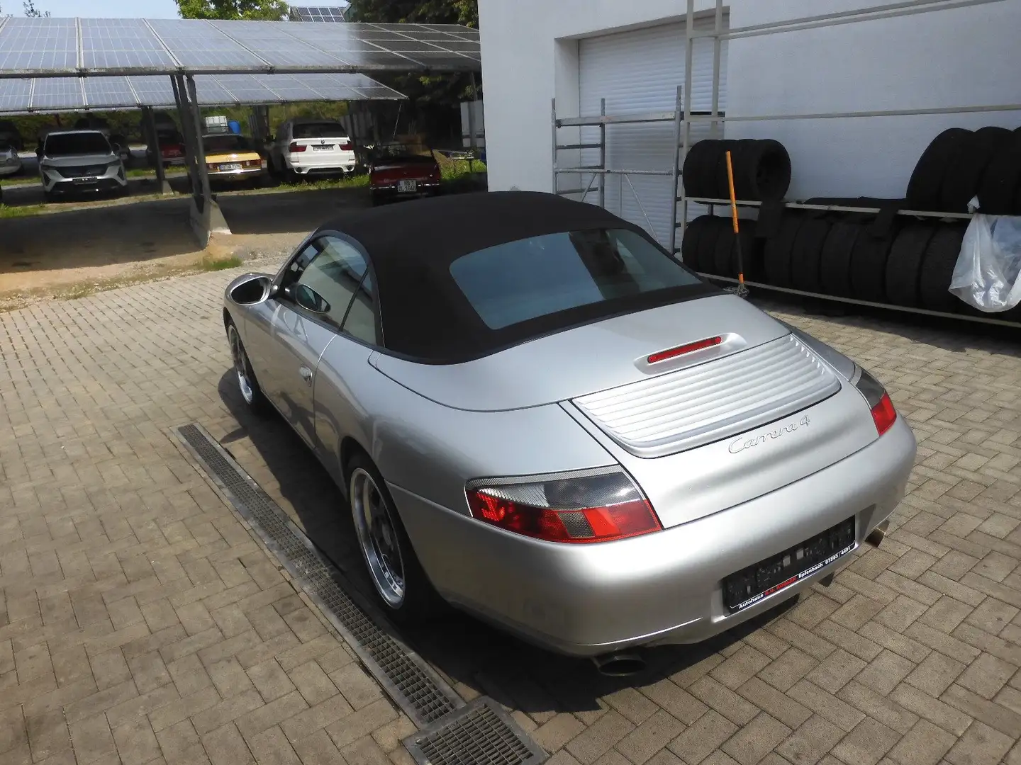 Porsche 996 911 911 Carrera 4 Cabrio Silber - 1
