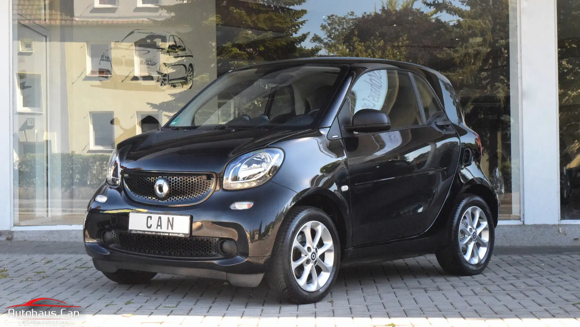 smart forTwo TWINAMIC PASSION! PANO! NAVI! "ALL-BLACK" Noir - 1