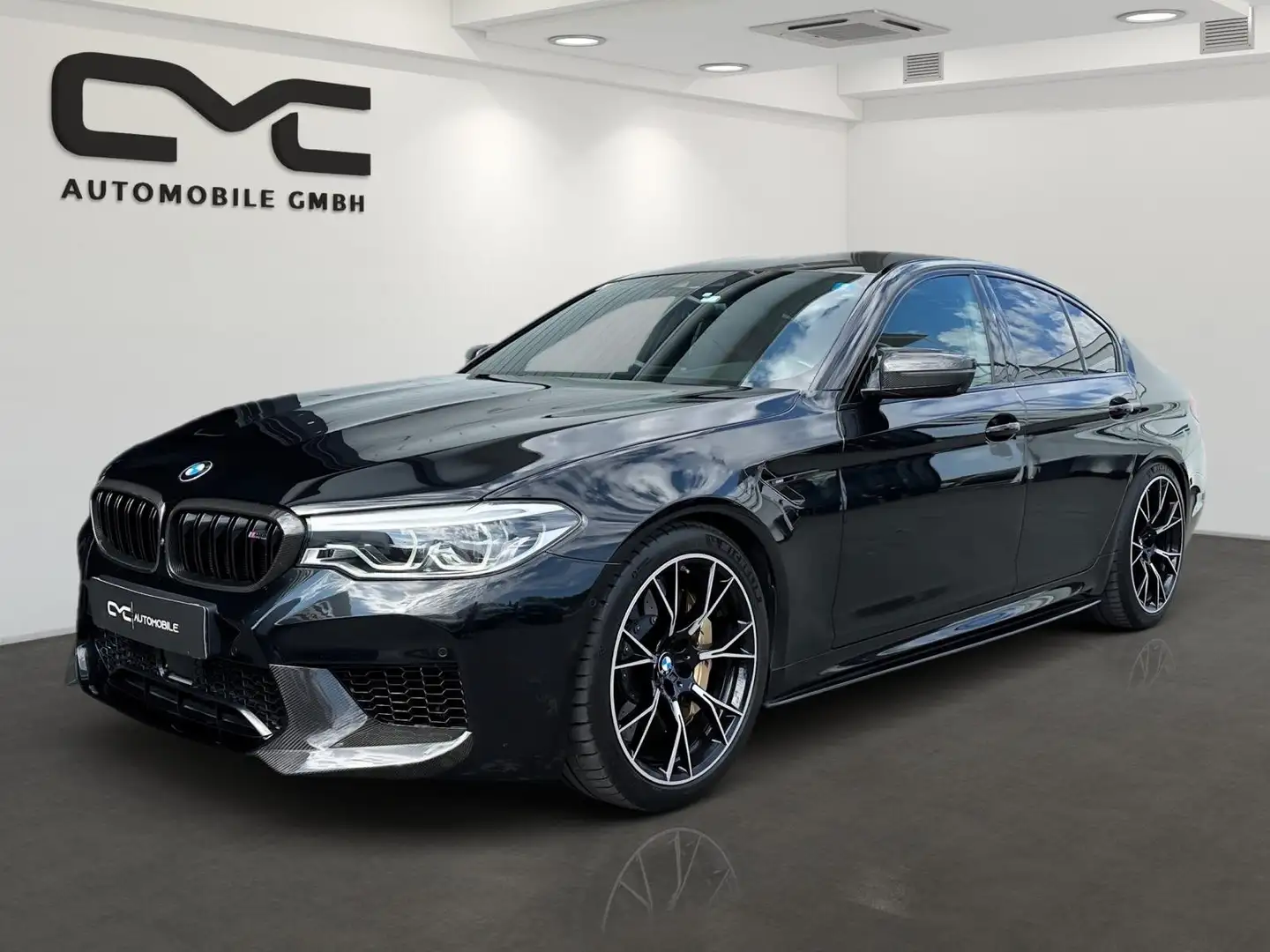BMW M5 Competition F90 4.4 V8/Soft/Head-up/POCarbon/ PPF Schwarz - 1
