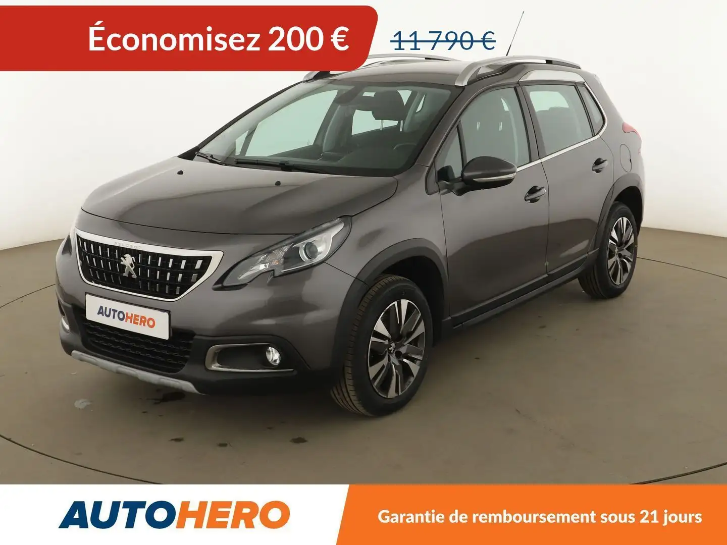 Peugeot 2008 1.2 PureTech Allure EAT6 Gris - 1