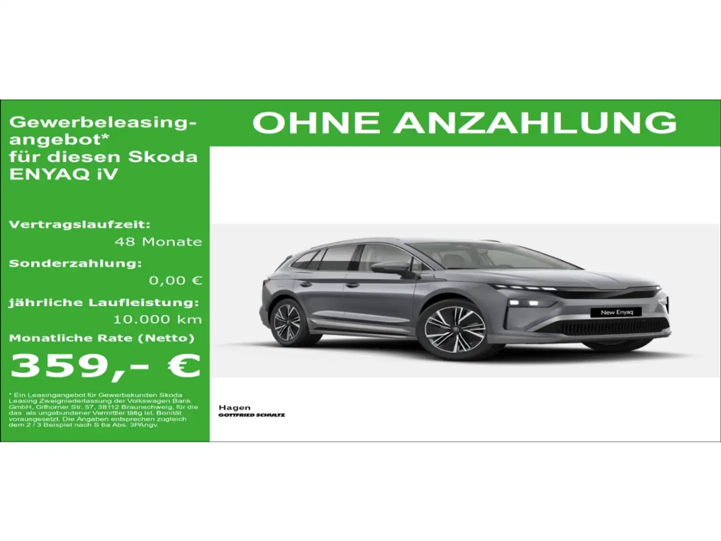 Skoda Enyaq 60 Grau - 1