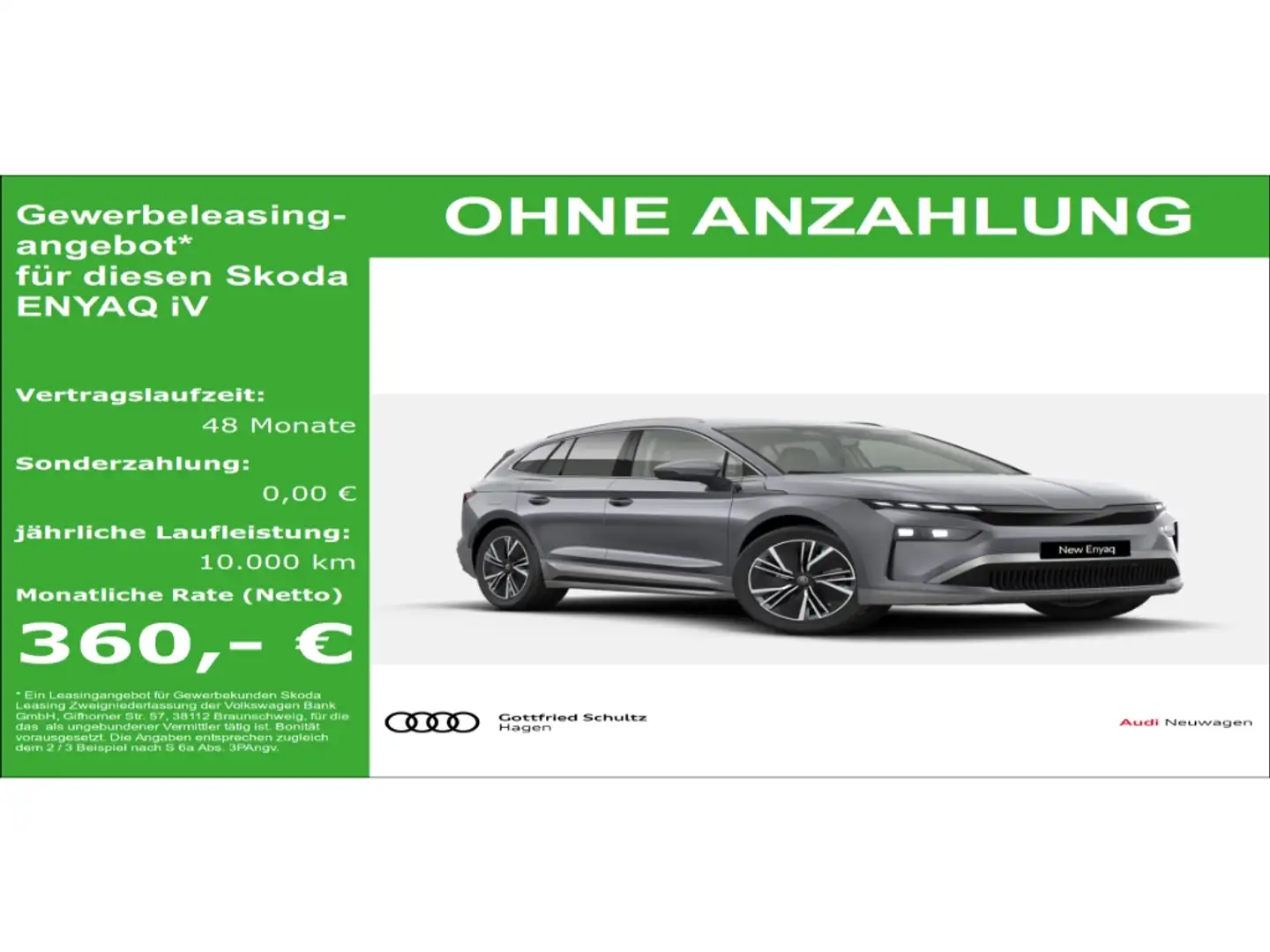 Skoda Enyaq 60 Grau - 1