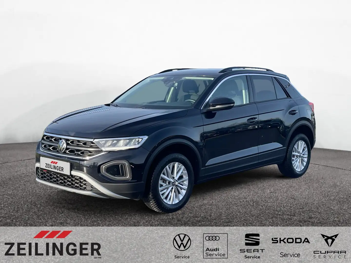 Volkswagen T-Roc Life TSI DSG|AHK|KAMERA|NAVI|ACC|WINTER-P. Schwarz - 1