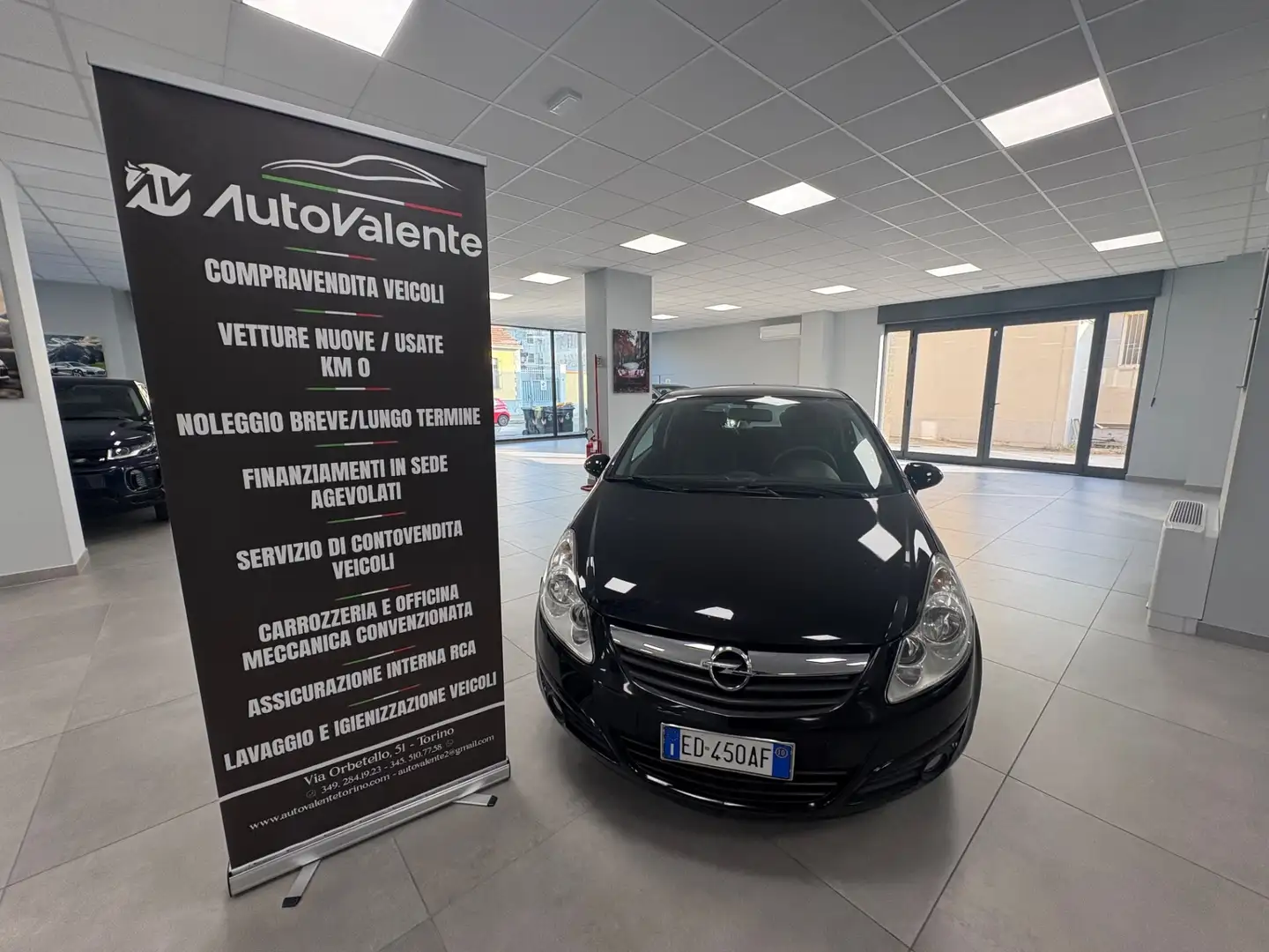 Opel Corsa Corsa 1.4 16V 3 porte Sport Zwart - 2