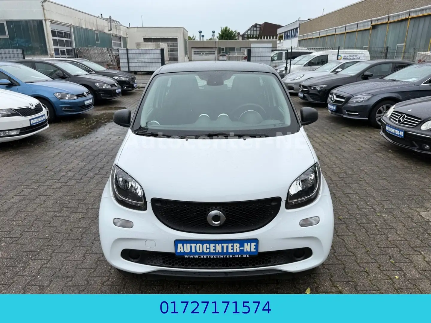 smart forFour forfour/1,0/Klimaaut/Euro6/1.Hand/Alu Weiß - 1