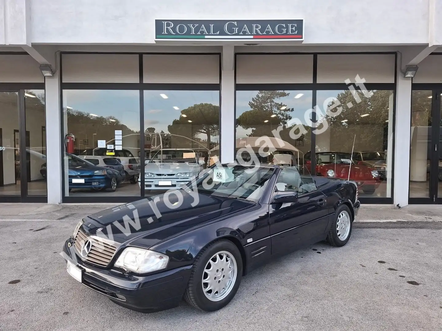 Mercedes-Benz SL 320 (4 POSTI + HARD TOP) ASI (BOLLO 50%) Modrá - 1