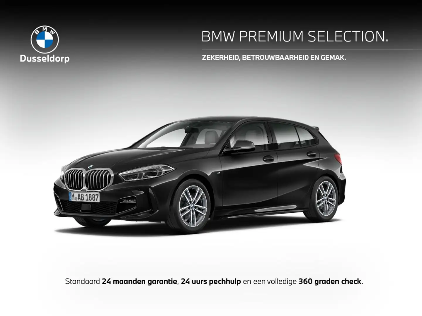 BMW 118 1 Serie 118i Business Edition Zwart - 1