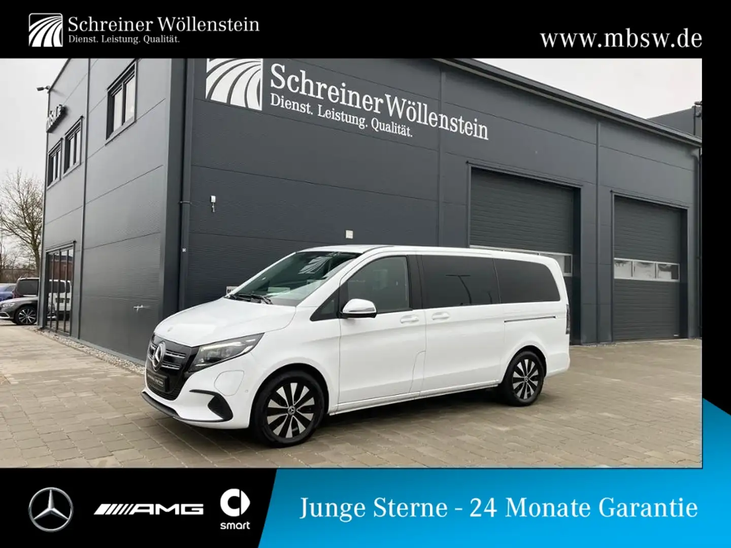 Mercedes-Benz EQV 300 *Facelift* Lang *Distronic*MBUX*Navi*LED Weiß - 1