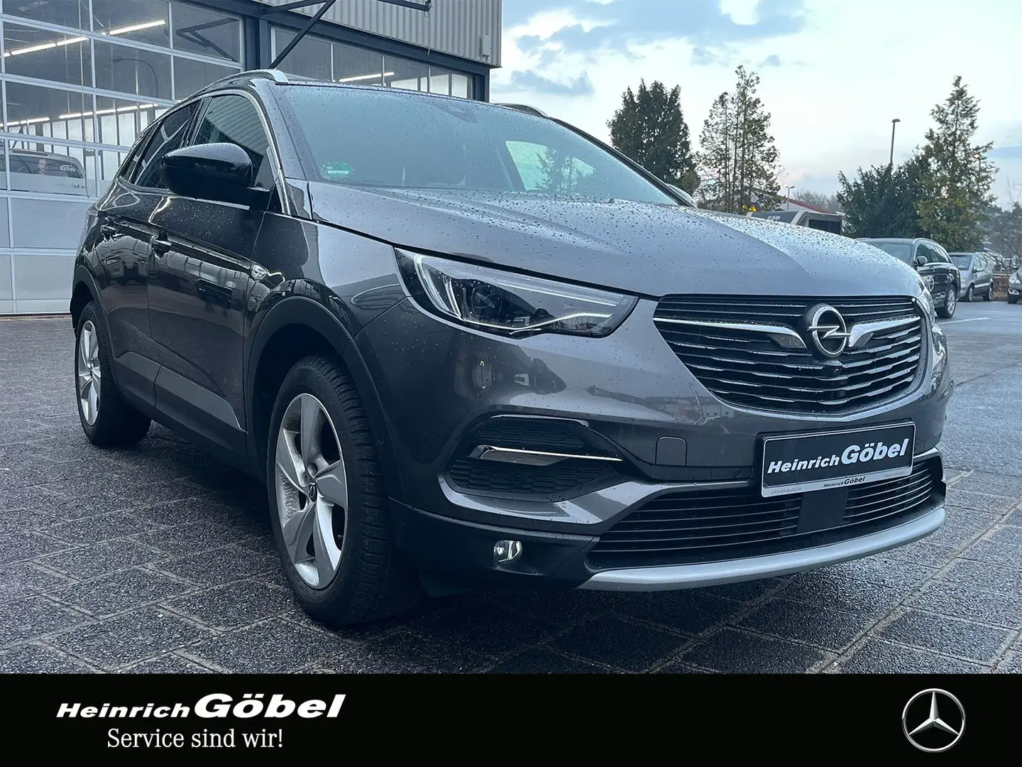 Opel Grandland X 1.6 Turbo Ultimate (EURO 6d-TEMP) Grigio - 2