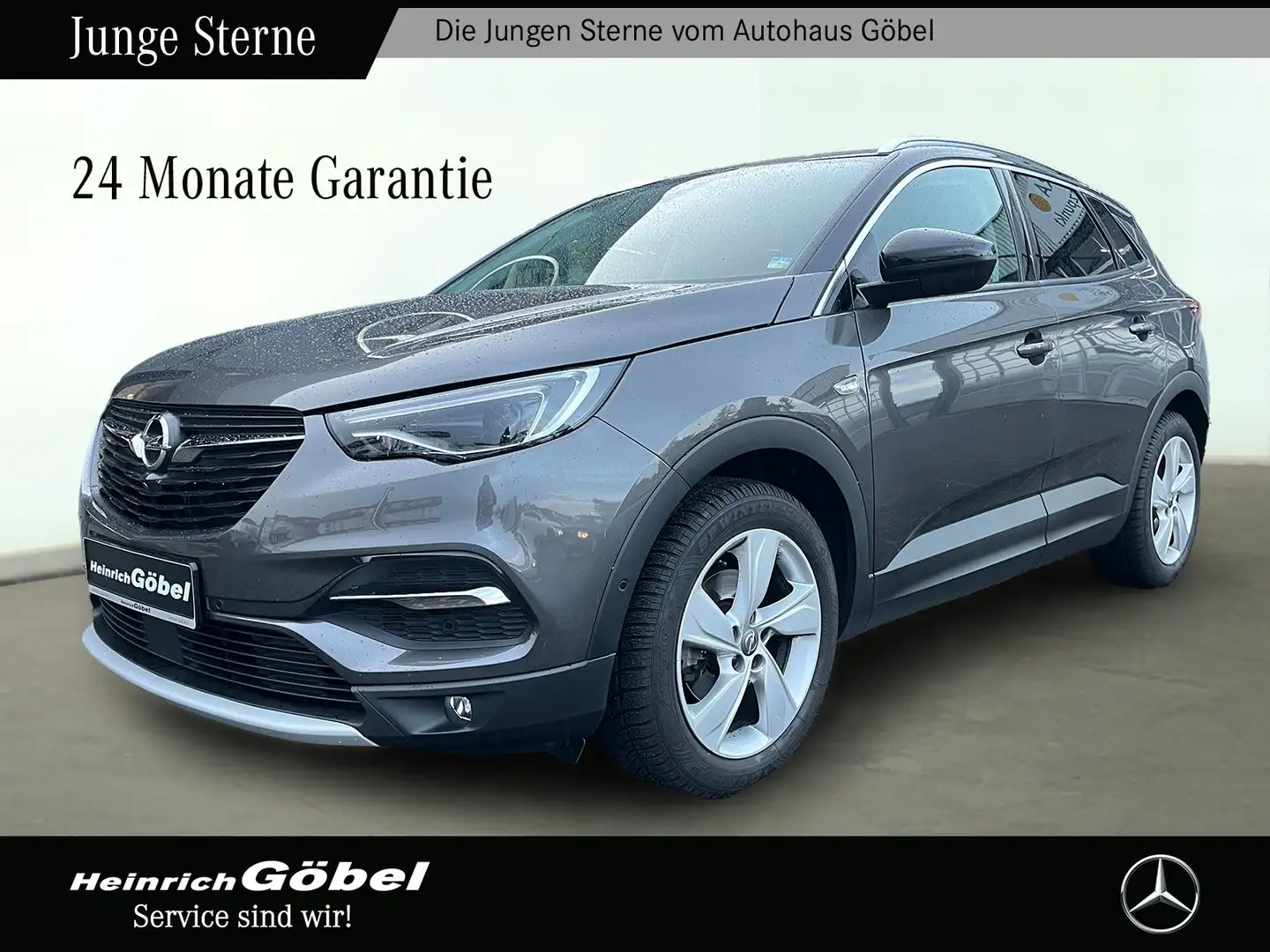Opel Grandland X 1.6 Turbo Ultimate (EURO 6d-TEMP) Gris - 1