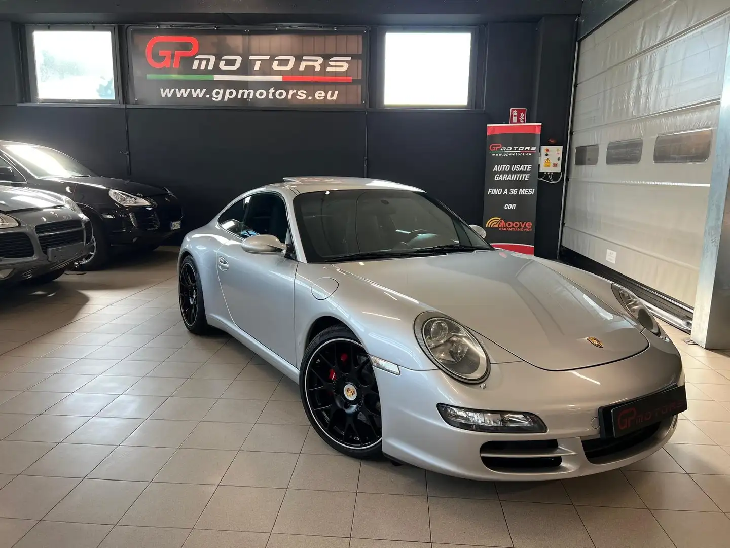 Porsche 997 911 Carrera 3.6 coupe 325CV MANUALE ! TAGLIANDATA Argento - 1