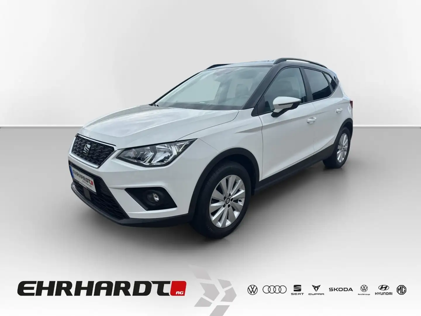 SEAT Arona 1.0 TSI Style KLIMAAUTO*PDC*TEMP*SHZ*16" Weiß - 1
