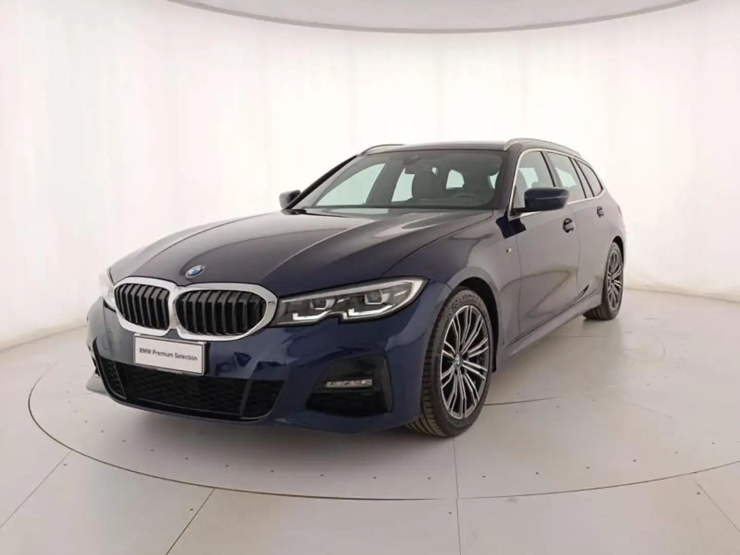 BMW 320 d Touring mhev 48V Msport auto Blu/Azzurro - 1