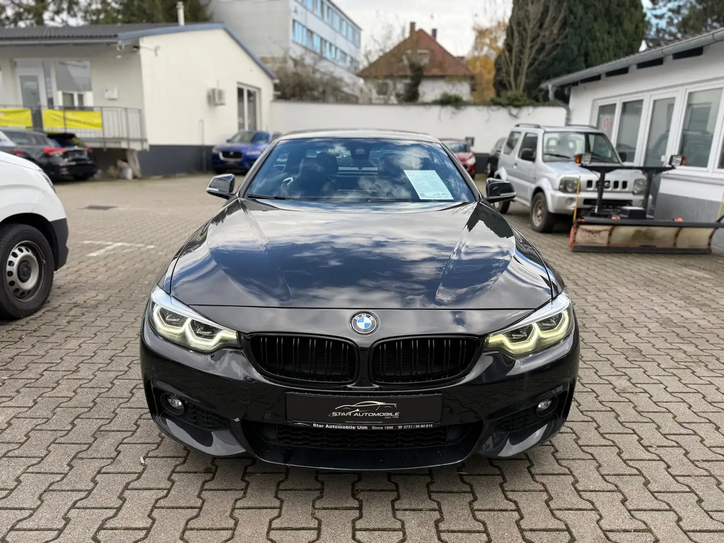 BMW 420 i M-Sport*Kamera*Leder*Wireless Charging*Navi*uvm Schwarz - 2