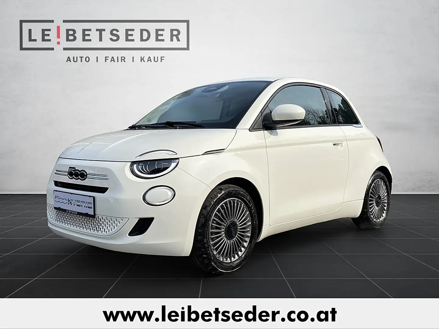 Fiat 500 Hatchback Hybrid Torino Weiß - 2