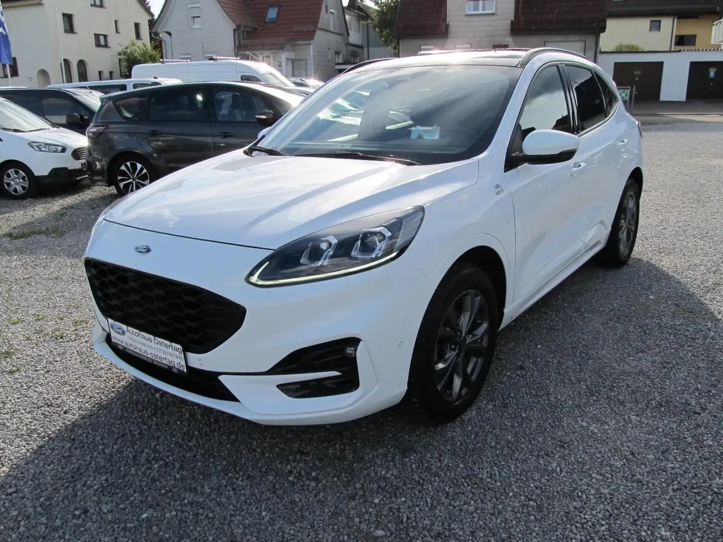 Ford Kuga Hybrid ST-Line X FHEV 4x4 AWD Panoramadach ACC-Tem Weiß - 1