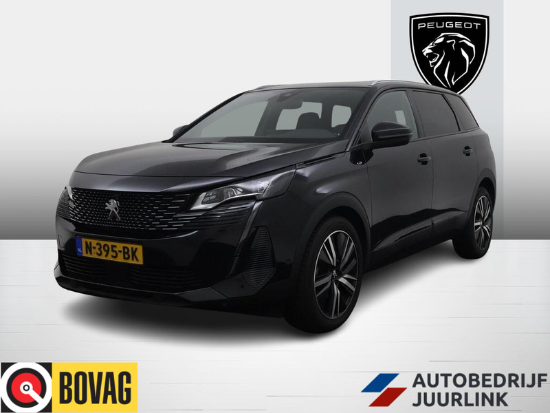 Peugeot 5008 1.2T GT-Line 7P Trekhaak/Nav/Camera/Ad.Cruise Blac