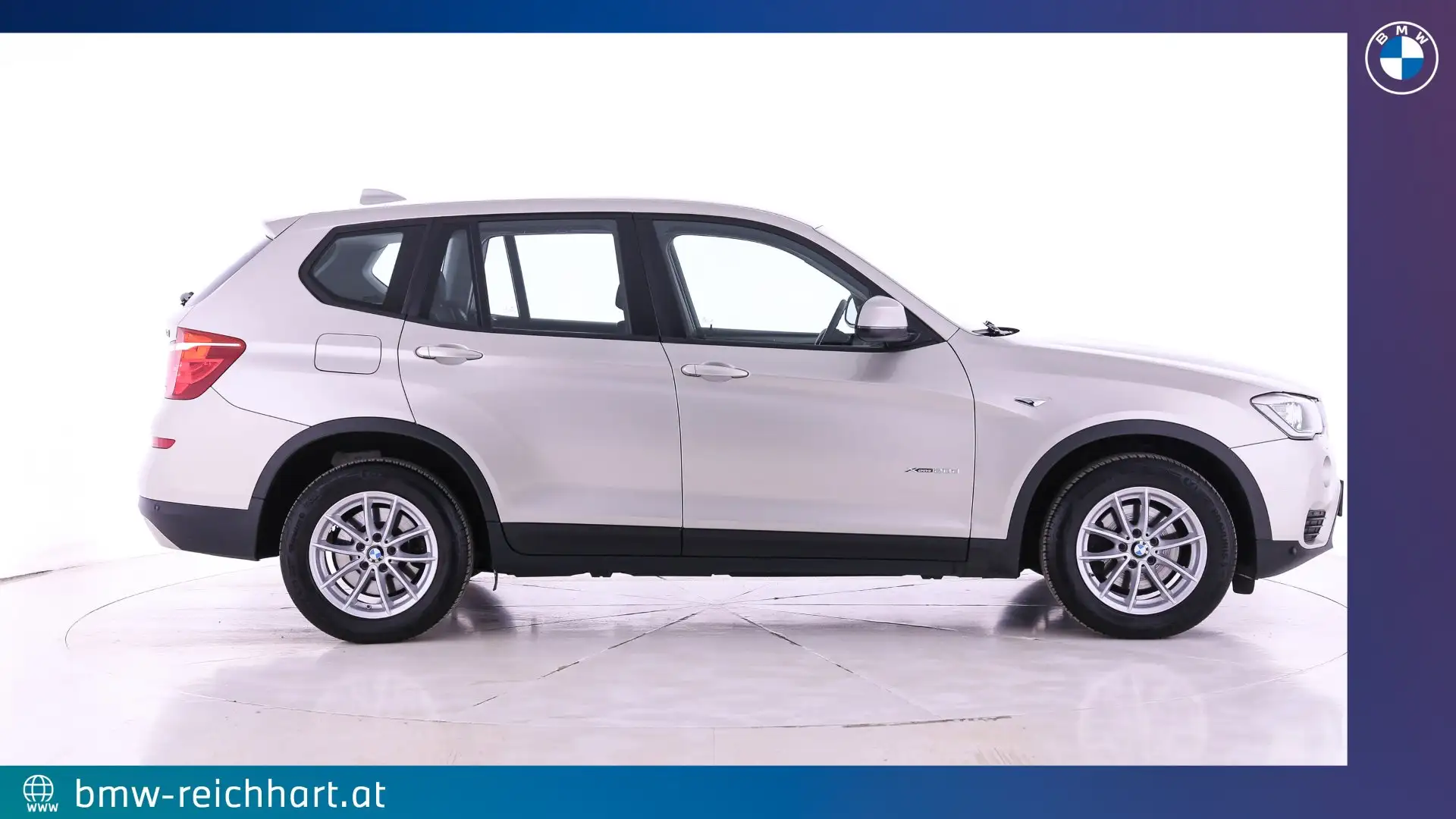 BMW X3 xDrive20d Silber - 2