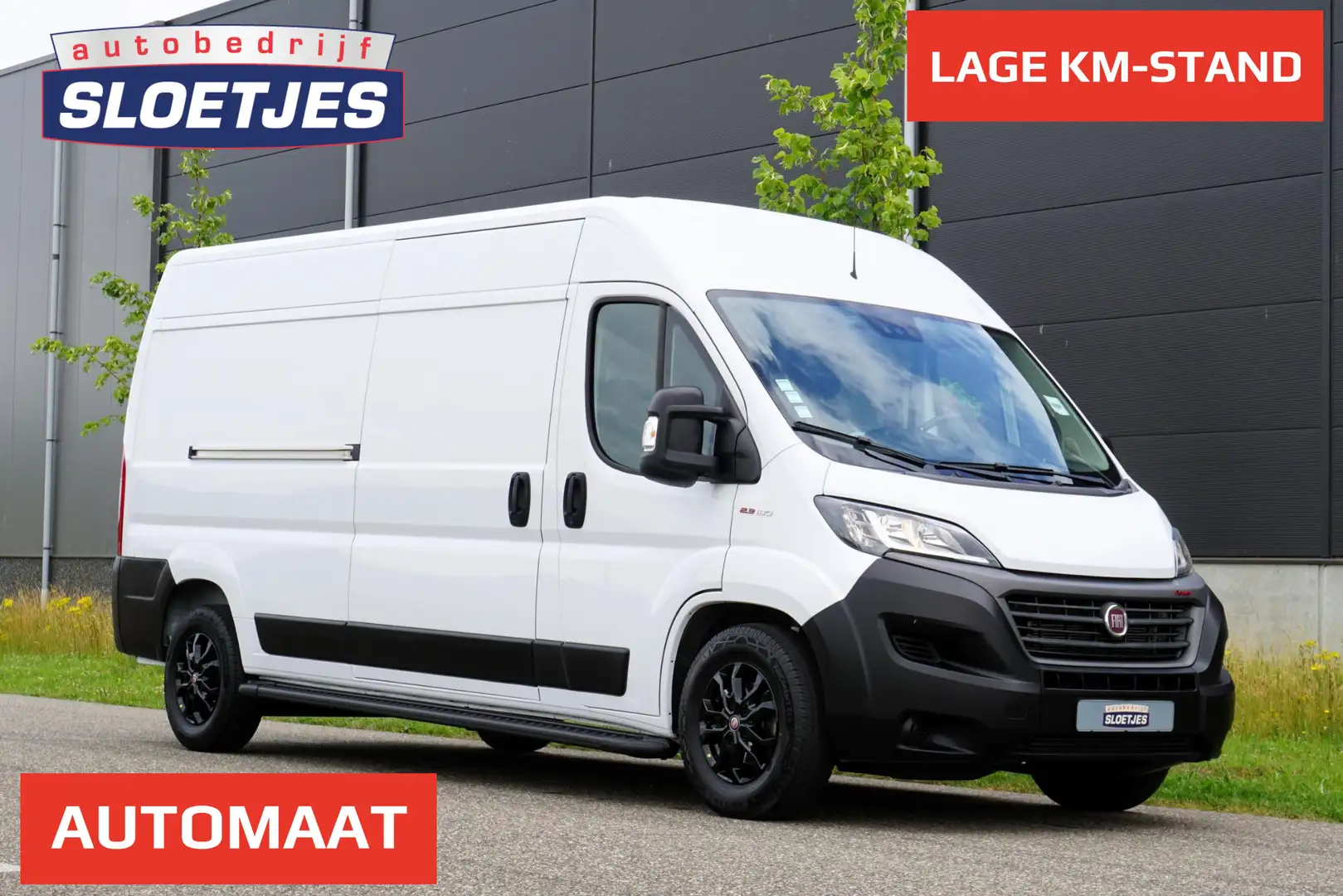 Fiat Ducato 35H 2.3 MultiJet L3H2 180 pk |Automaat |Topstaat | Wit - 1