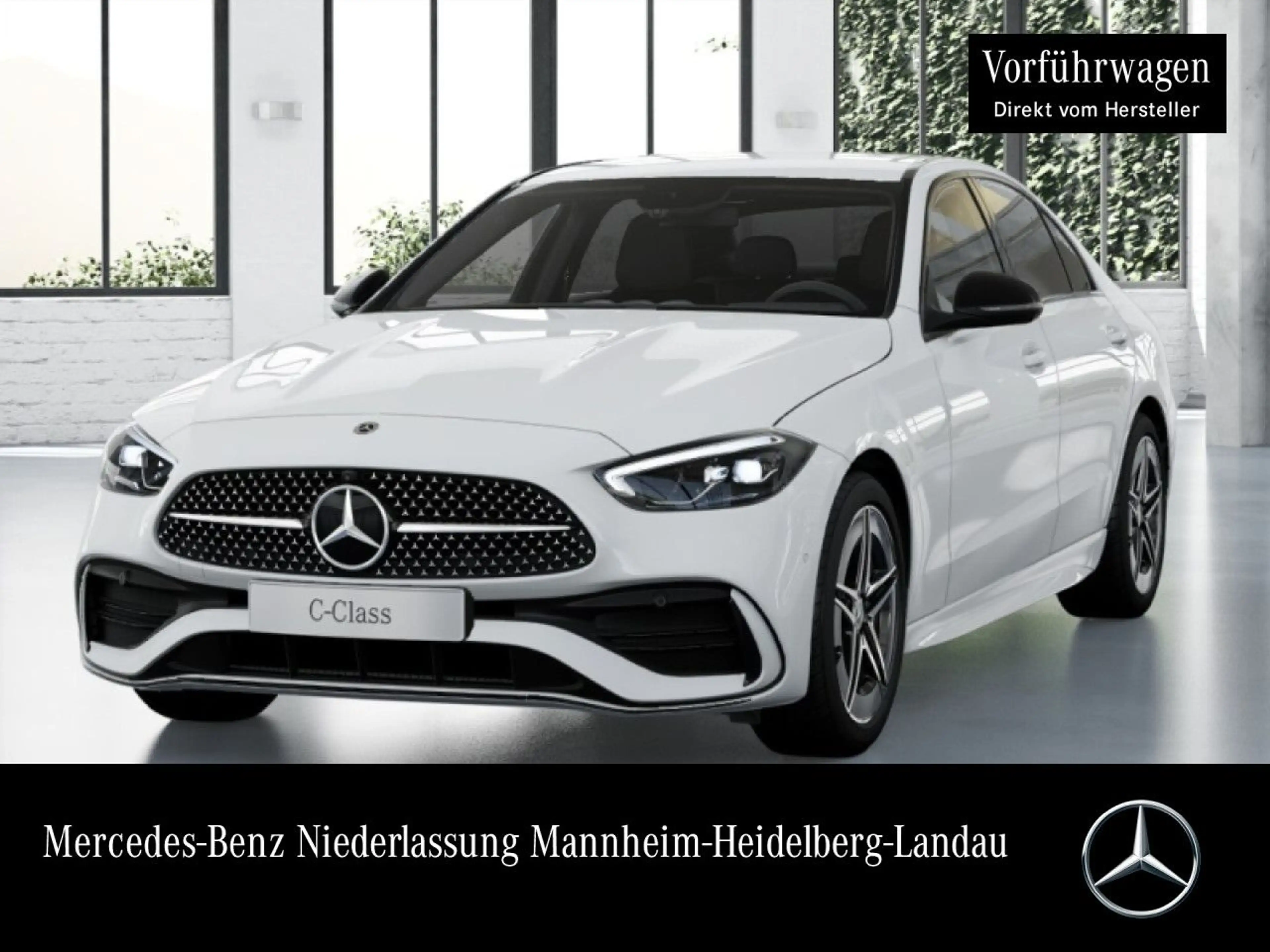 Mercedes-Benz C 180 AMG+NIGHT+360+LED+TOTW+KEYLESS+9G