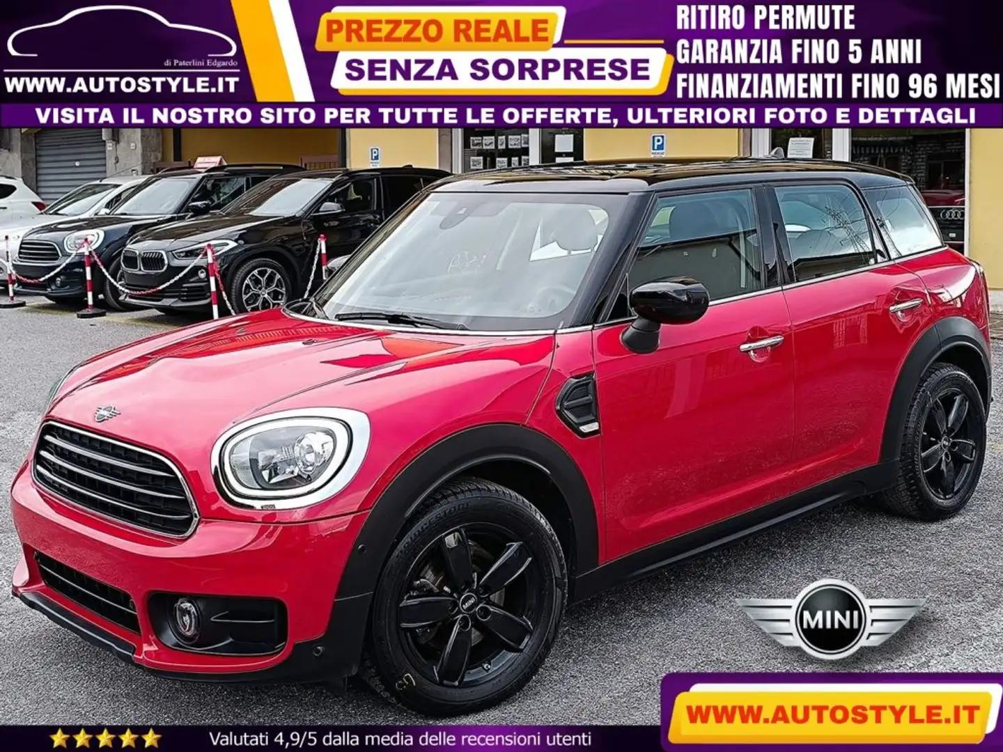 MINI Cooper D Countryman 2.0 150Cv F60 Rouge - 1