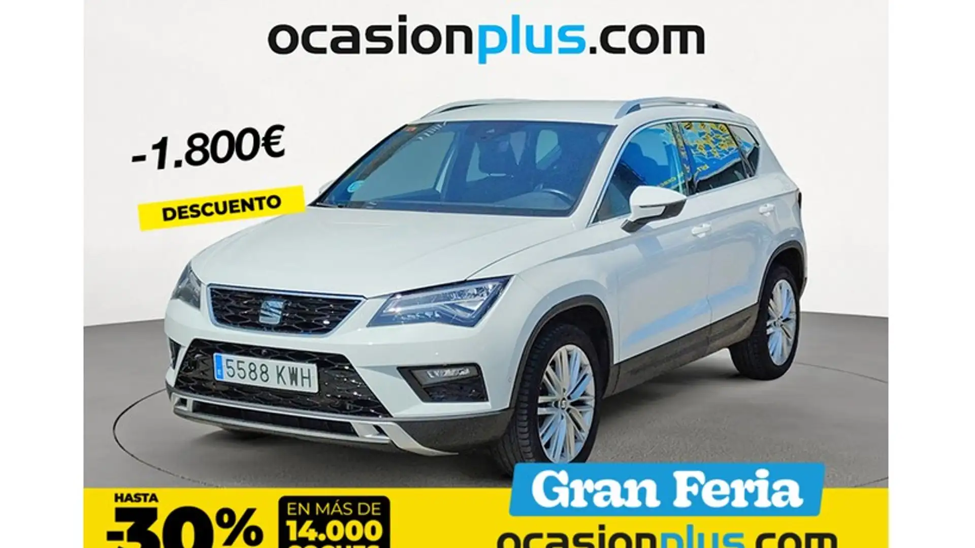 SEAT Ateca 2.0TDI CR S&S Xcellence 150 Blanc - 1