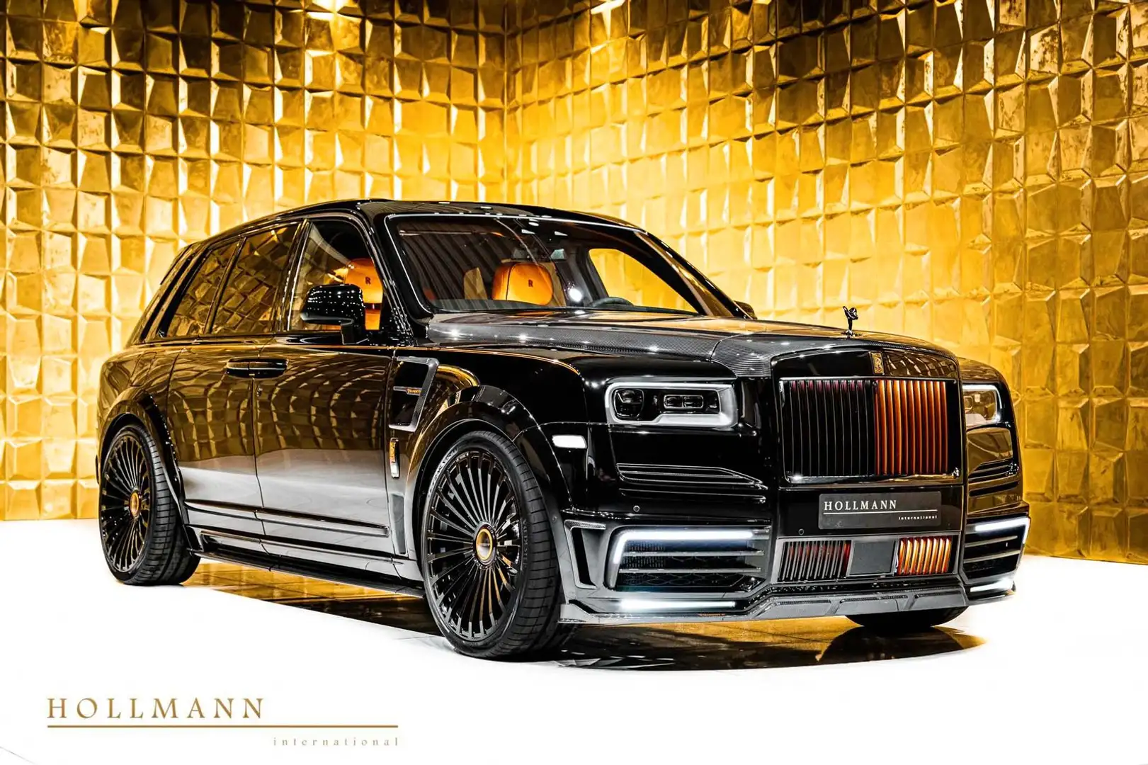 Rolls-Royce Cullinan +BLACK BADGE+BY MANSORY+ Siyah - 1