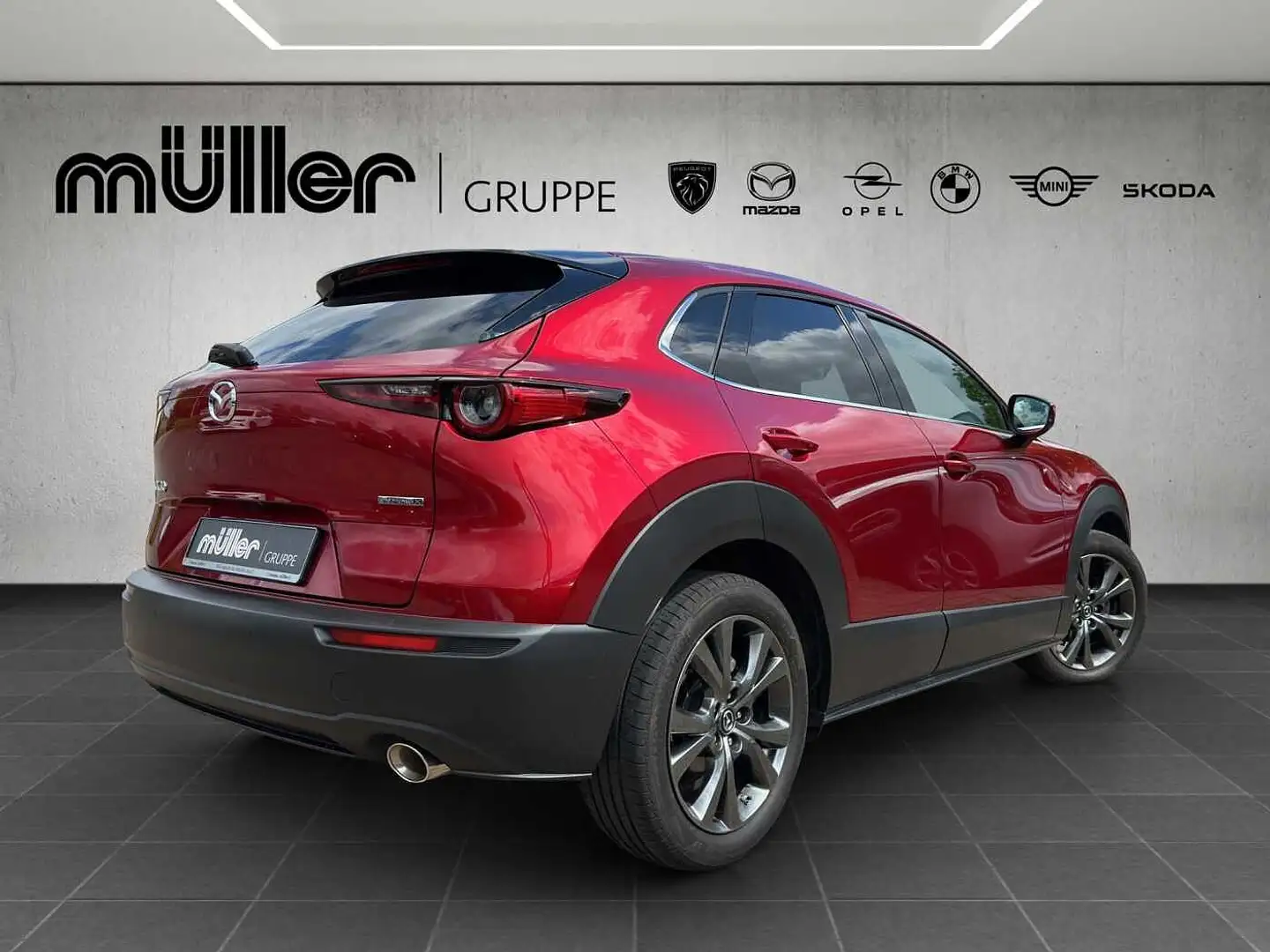 Mazda CX-30 X 186 PS 6AG AL-SELECTION A18-B DES-P Rojo - 2