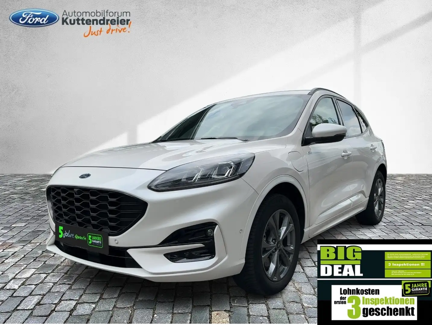 Ford Kuga PHEV ST-Line X Navi 2x Kamera Voll-LED Wit - 1