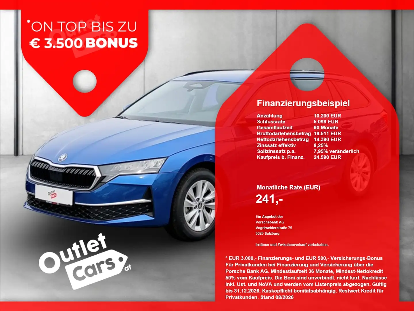 Skoda Octavia Combi 1.5 TSI DSG Selection AHK+LED+NAVI Blau - 1