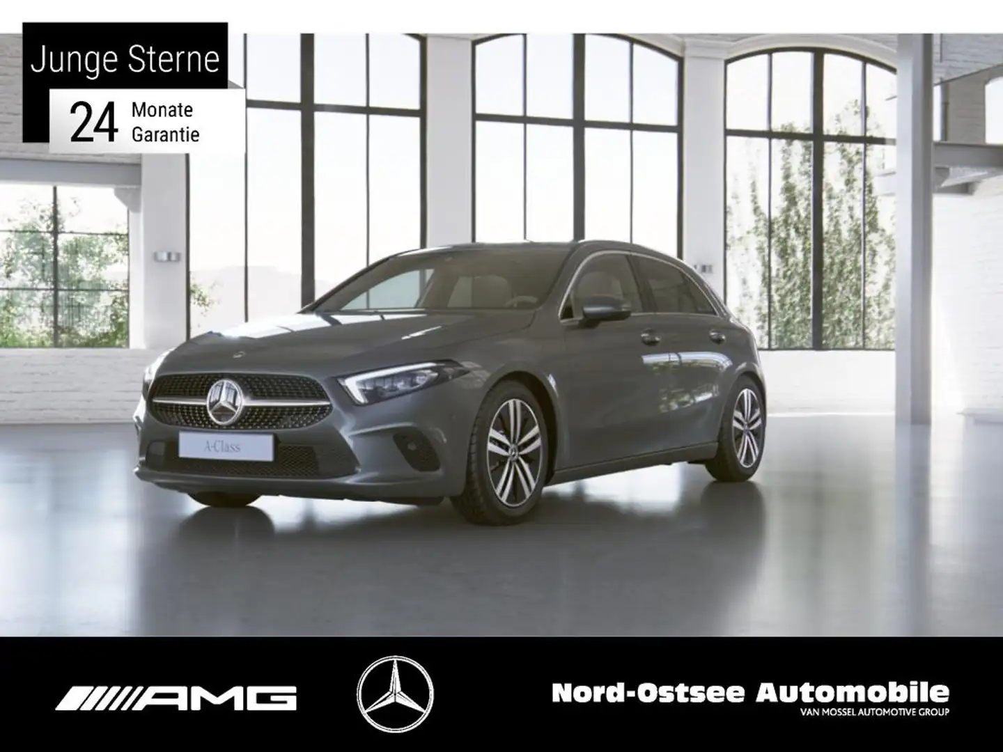 Mercedes-Benz A 250 e PROGRESSIVE MBUX SHZ MULTIBEAM Grigio - 1
