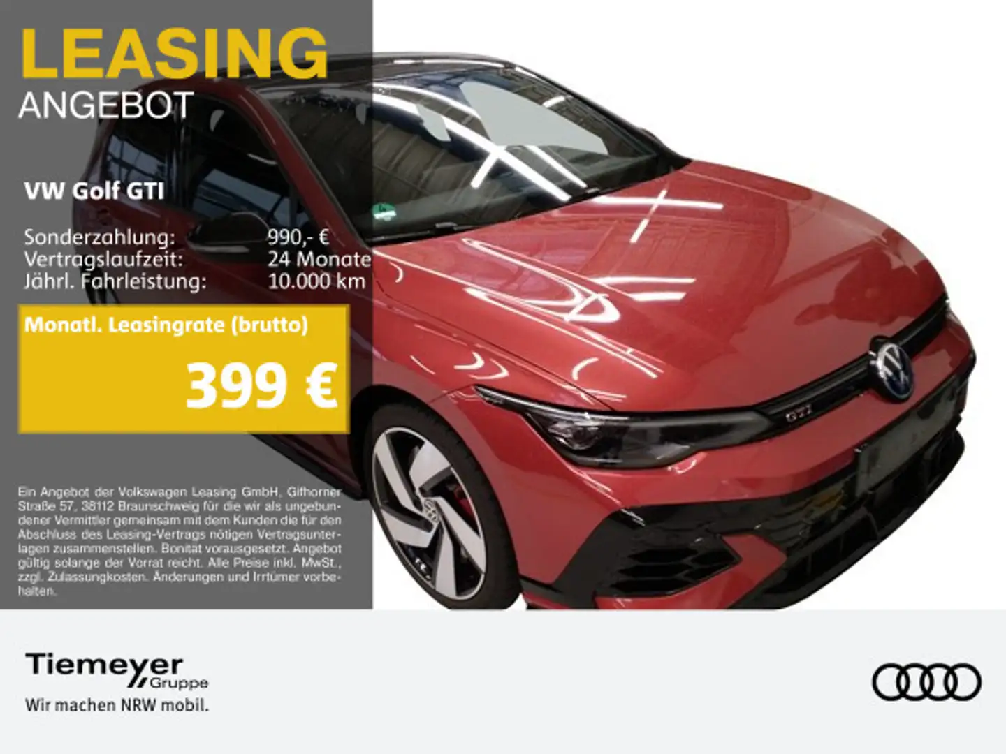 Volkswagen Golf GTI CLUBSPORT PANO MATRIX HuD Rot - 1