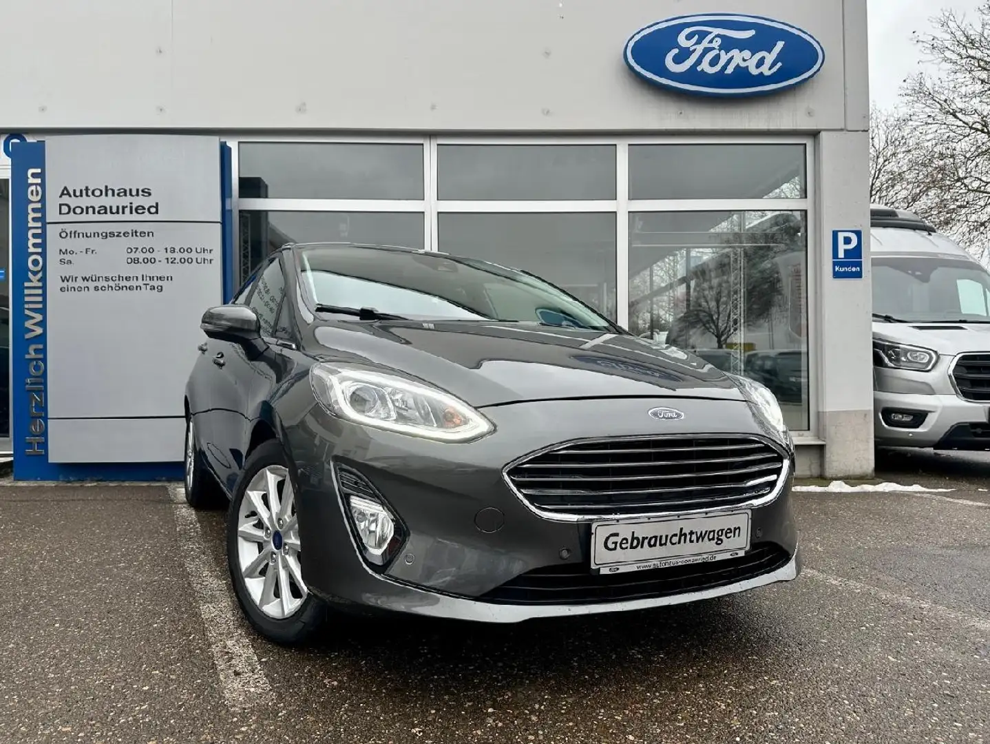 Ford Fiesta Titanium Grijs - 1