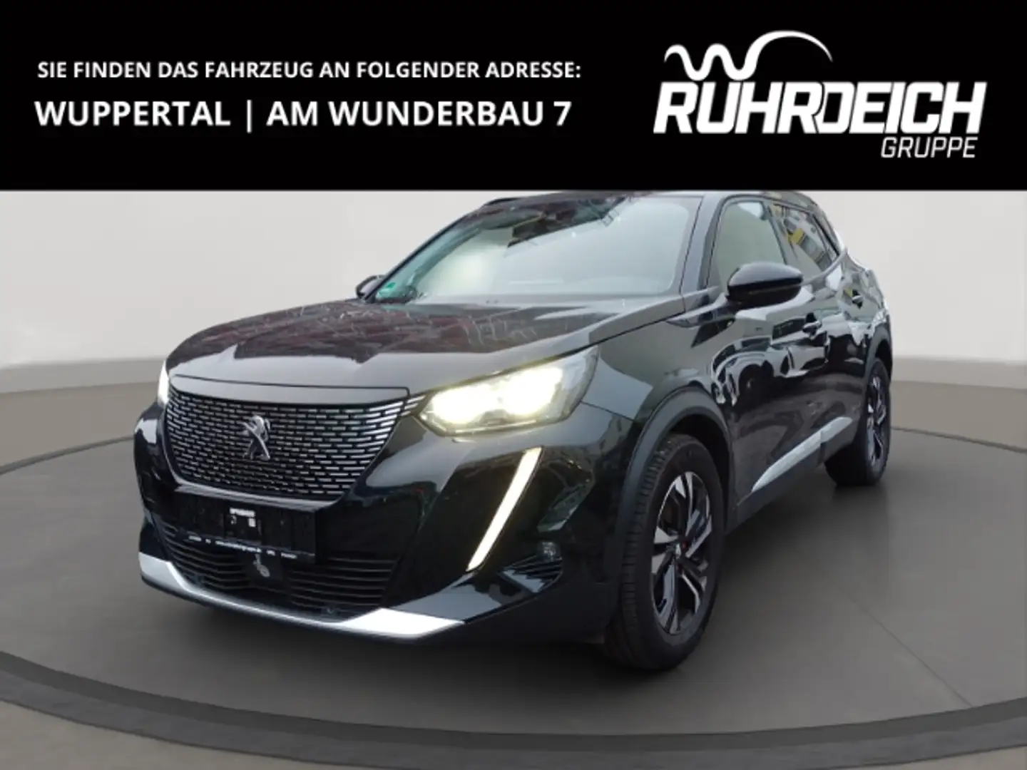 Peugeot 2008 Allure Pack 1.2 PureTech 130 LED Apple CarPlay Noir - 1