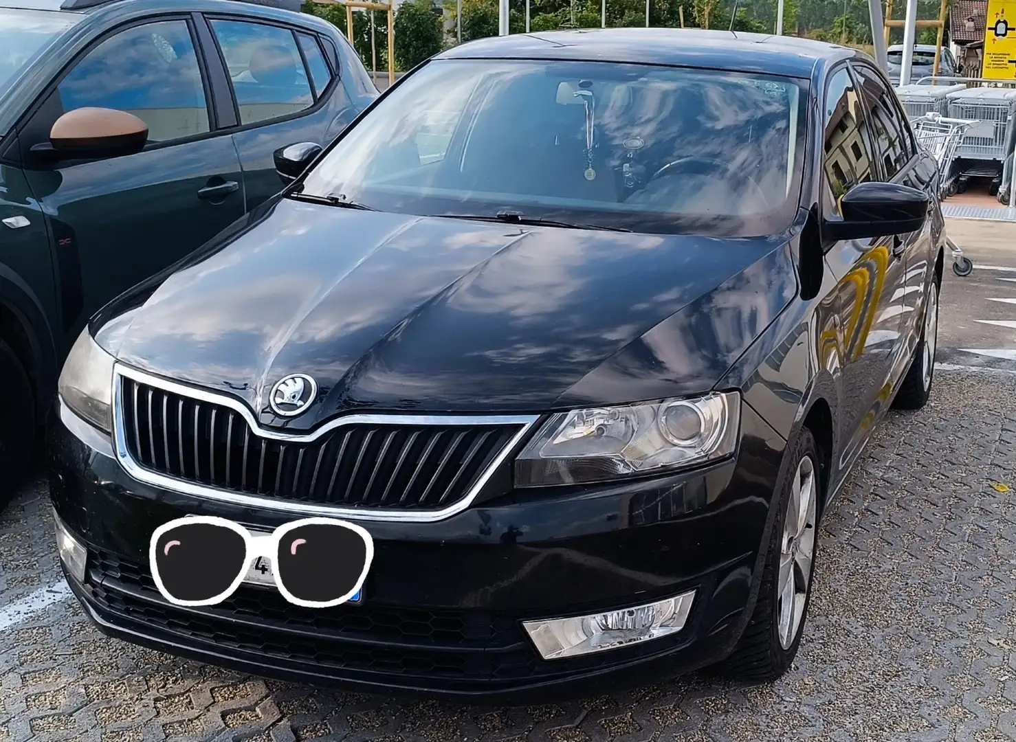 Skoda Rapid/Spaceback Rapid 1.2 tsi Elegance 86cv (anche neopatentati) Nero - 1