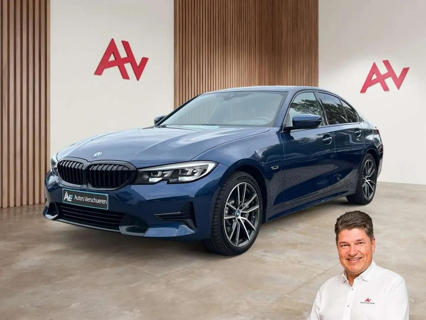 BMW 330 e Sportline ** Zetel/Stuurverw. Trekhaak Am... Blauw - 1