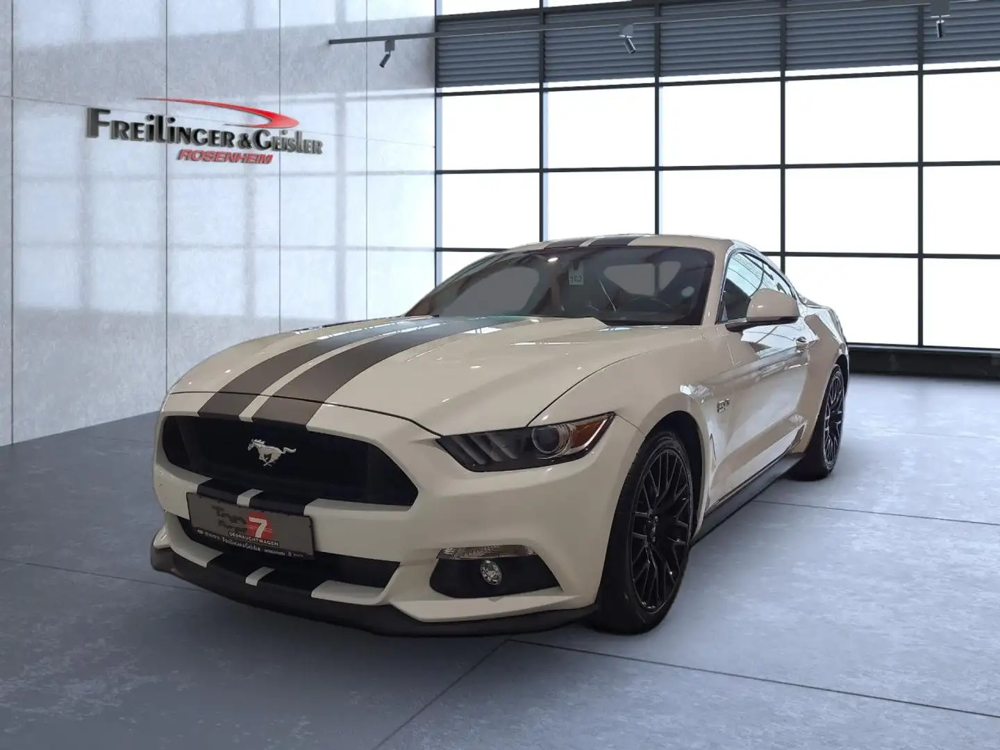 Ford Mustang GT Sportpaket Bluetooth Navi Xenon Klima Blanc - 2