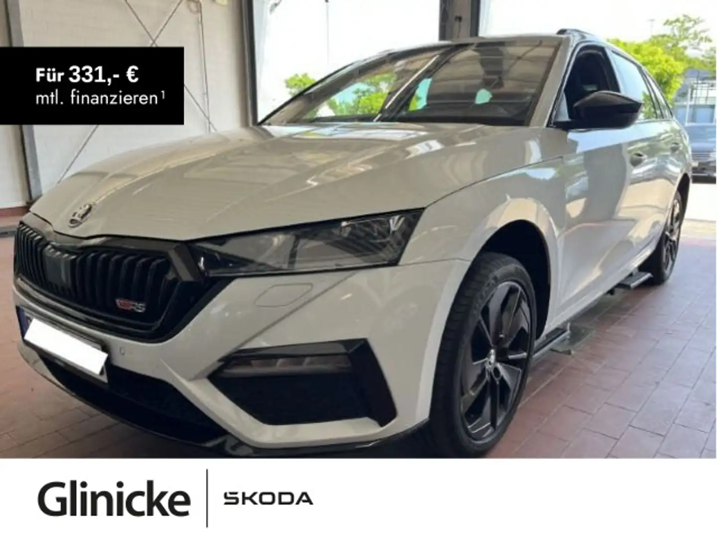 Skoda Octavia Combi RS 2.0 TDI DSG Kessy Canton PDC To Weiß - 1