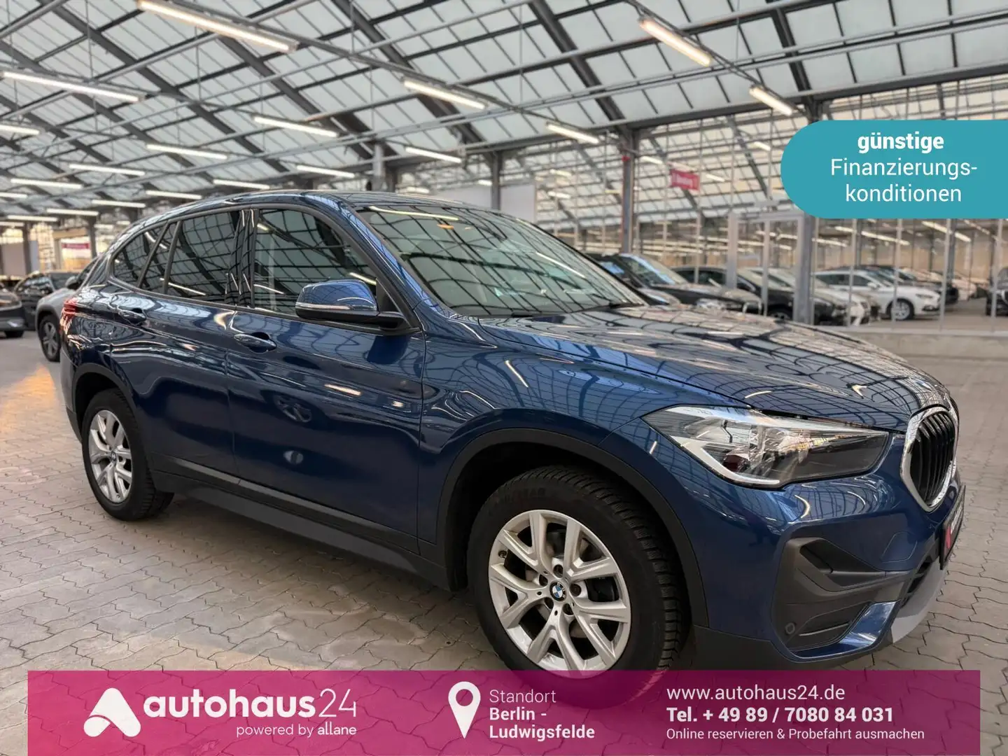 BMW X1 sDrive18d Advantage  AHK|Navi|PDC Azul - 1