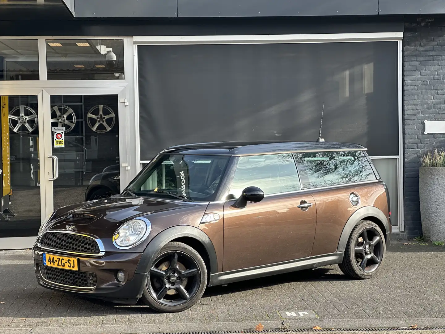 MINI Cooper S Clubman Mini 1.6 Chili CLIMA / NAVI / BLUETOOTH / STOELVER Beige - 1