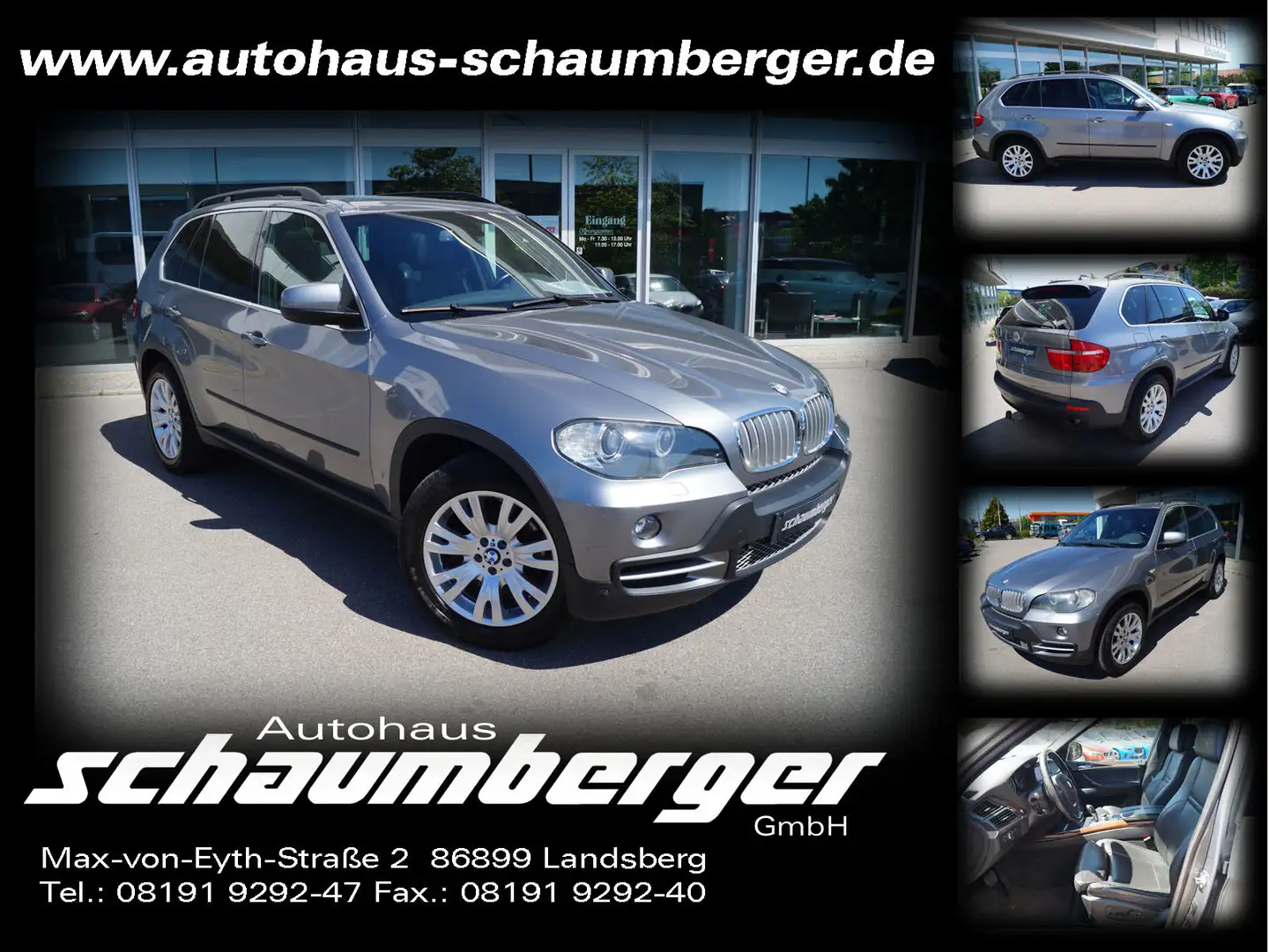 BMW X5 3.0sd Aut. *Xenon**Leder**Navi**Sportpaket* Grau - 1